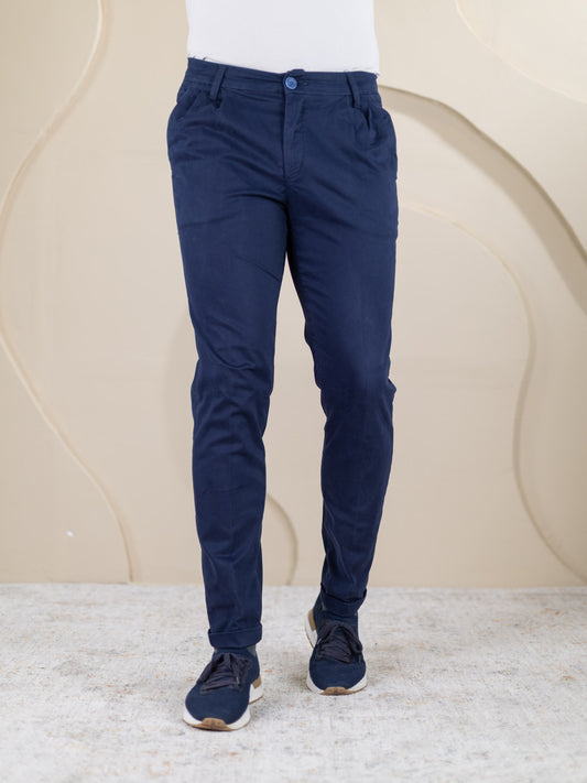 Chino Pantalone 23-73D - crna 2