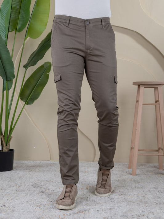 Kežual pantalone 23-73D - vizon