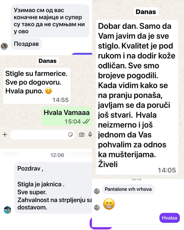 Poruka zadovoljnog kupca
