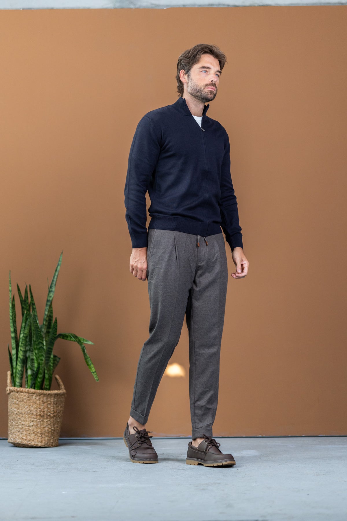 Pantalone K-710 - braon