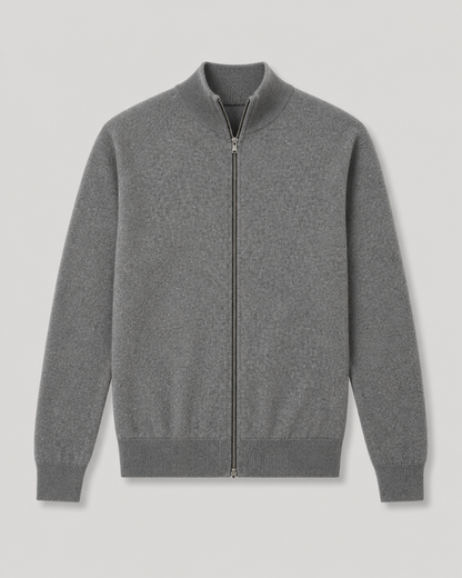 Duomos Full-Zip Džemper - siva