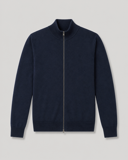 Duomos Full-Zip Džemper - teget