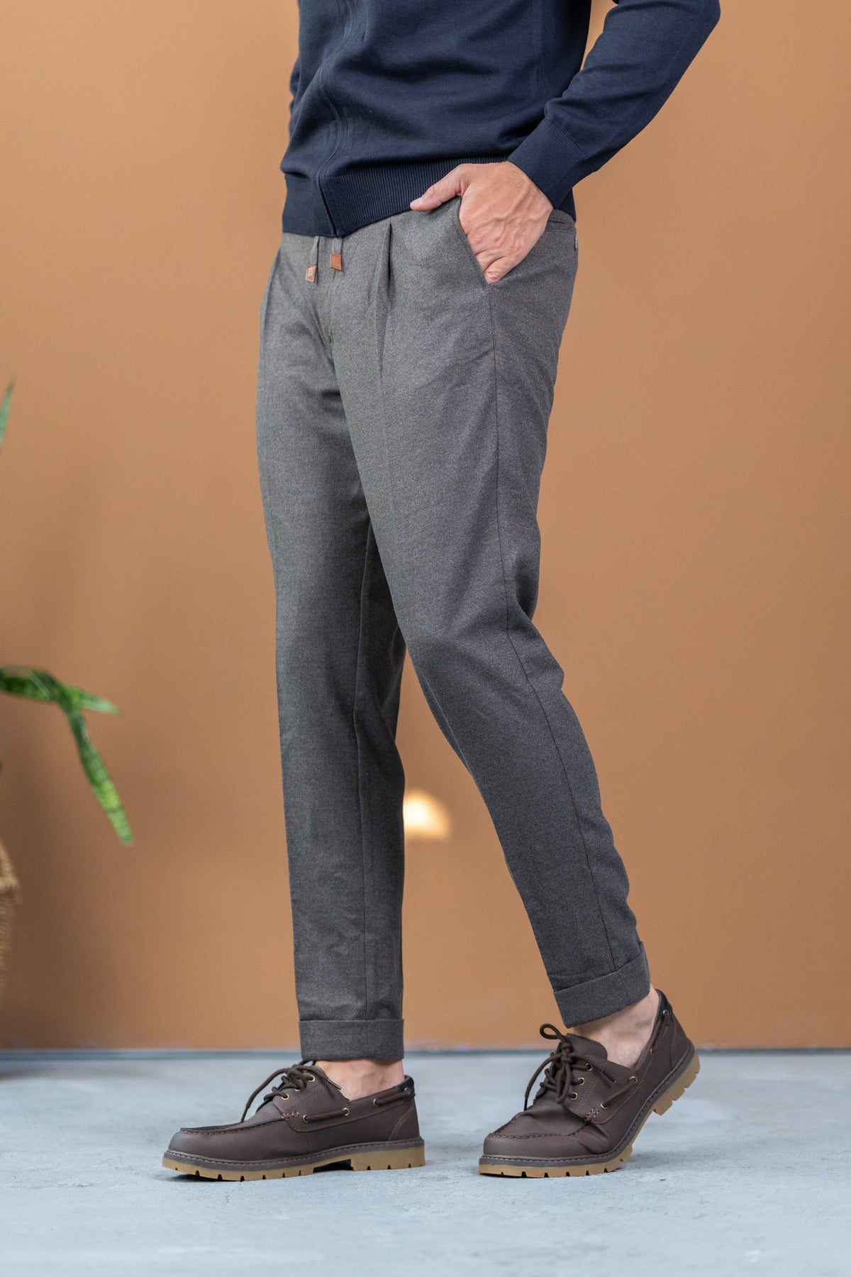 Pantalone K-710 - braon